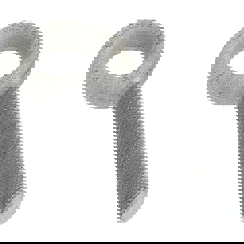 Fixed Lifting Eye Bolt: Without Shoulder, 6,000 lb Capacity, 3/4-10 Thread, Grade C-1035 Steel